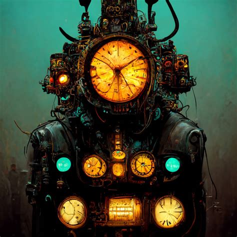 Steampunk Time machine by Feast4daBeast on DeviantArt