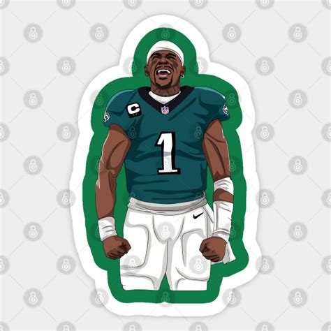 Jalen Hurts - Jalen Hurts - Sticker | TeePublic