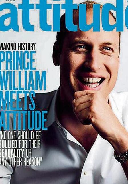 Guillermo De Cambridge En Una Revista Gay