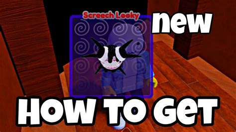 New Morph How To Get Screech Looky In Rainbow Friends Morphs Youtube