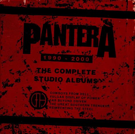 Pantera All Studio Albums CD Cowboys From Hell, and more - CMOShop