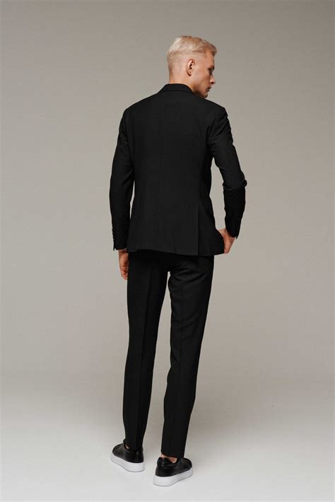 Костюм мужской черный тройка - купить по выгодной цене в магазине Keyman