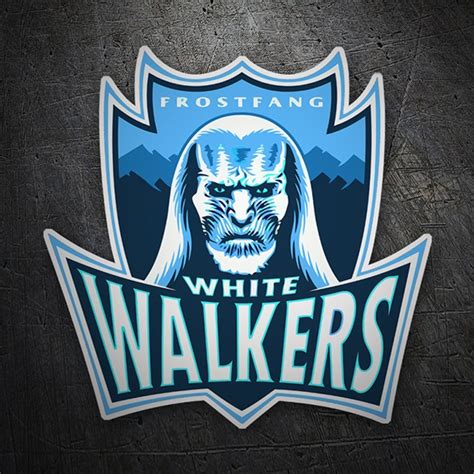 Pegatina Juego De Tronos White Walkers TeleAdhesivo