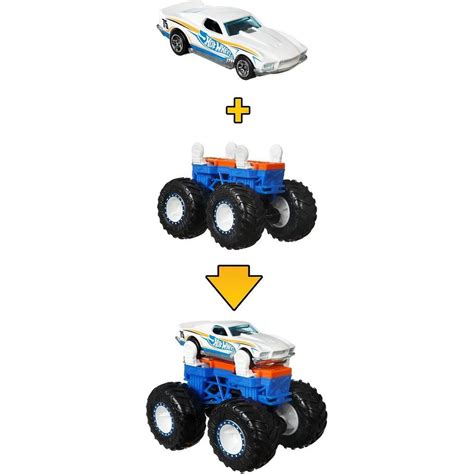 Hot Wheels Monster Trucks Dev Tekerlek Ustası Araçlar GWW20 Limon Oyuncak