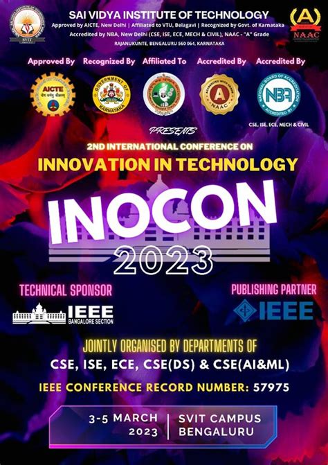 IEEE 2nd International Conference On Innovation In Technology INOCON 2023