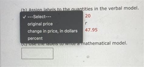 Solved price of a shirt has been discounted by $20. The sale | Chegg.com
