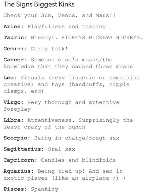 Sexy Zodiac Sign