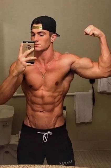 Shirtless Male Beefcake Muscular Body Builder Flex Arm Pits Abs Photo My XXX Hot Girl