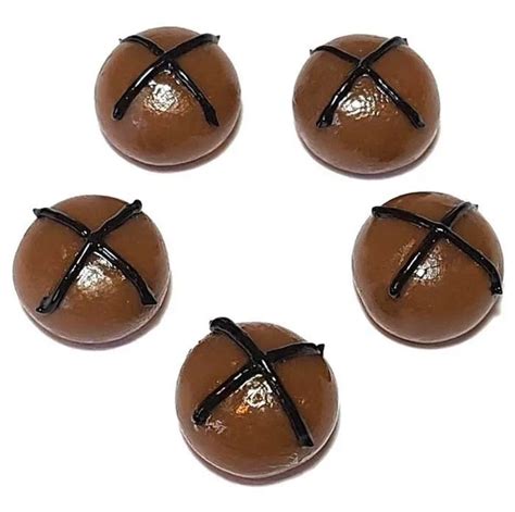 5 Pc Miniature Cocomelon Hot Cross Bun Lot 16 112 Scale Etsy