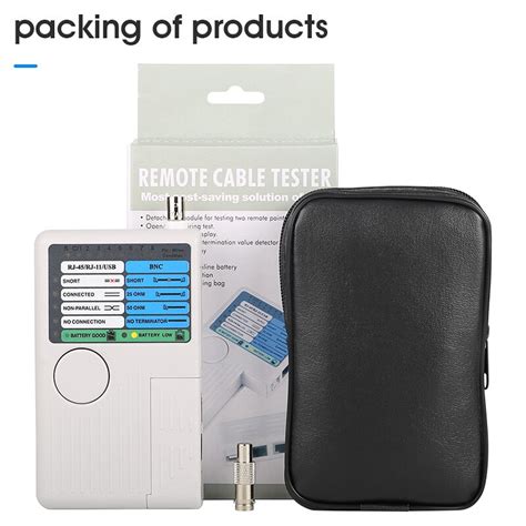 Remote Rj11 Rj45 Usb Bnc Lan Network Cable Tester Vicedeal