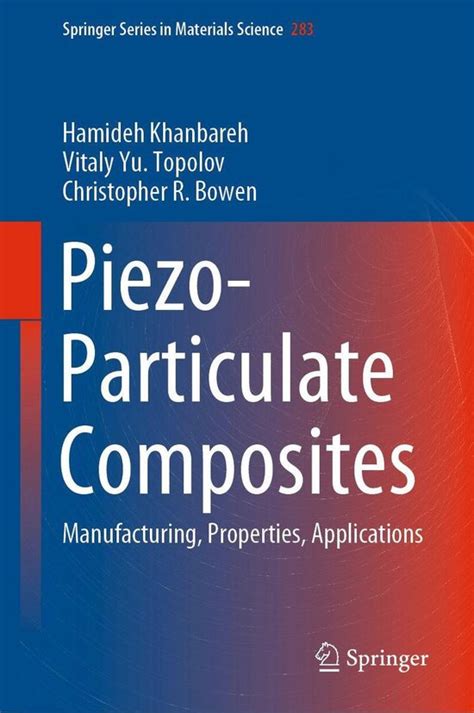 Springer Series In Materials Science 283 Piezo Particulate Composites