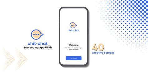 Chit Chat Mobile App UI Kit Figma