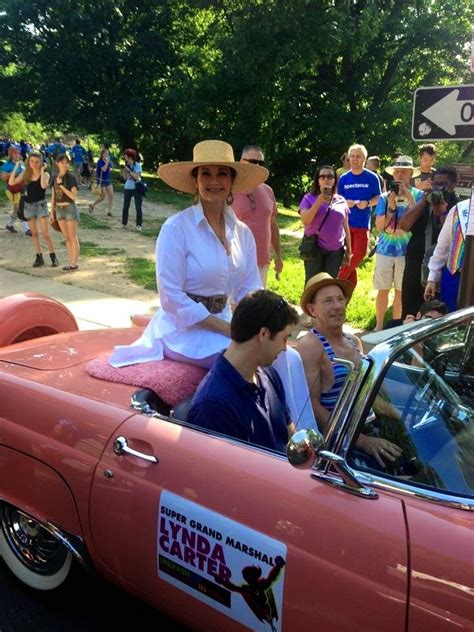 DC Gay Pride Grand Marshall I Walked The Entire At Lynda Carter Wonder Woman