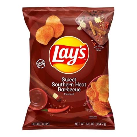 Jual Lays Potato Chips Sweet Southern Heat Barbecue 1842g Di Seller