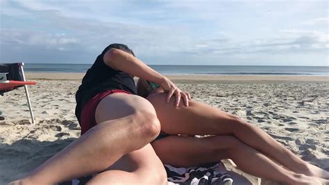 Sexo Anal En Publico E Inseminaci N Con Esposa En La Playa