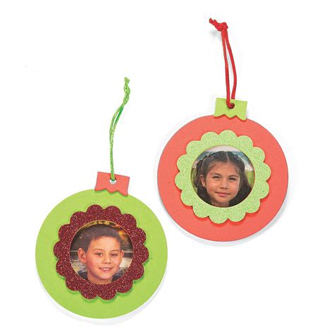 Foam Picture Ornament Craft Kit- Craft Kits - 12 Pieces - Walmart.com