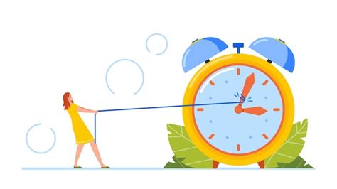 premium vector deadline time management business concept  tiny