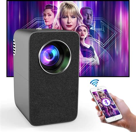 Amazon.com: Native 1080P Projector with WiFi and Bluetooth, Smart ...