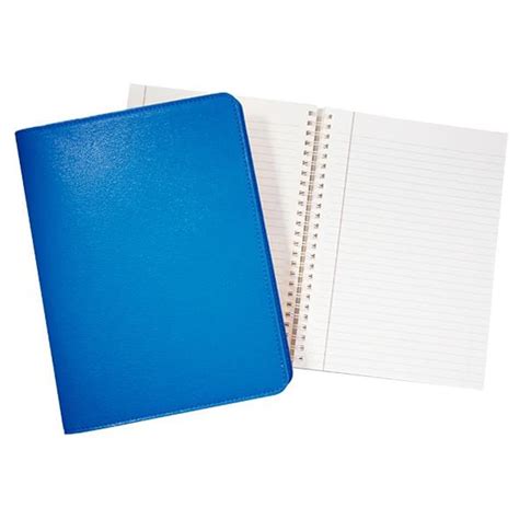 leather spiral notebook mlahart