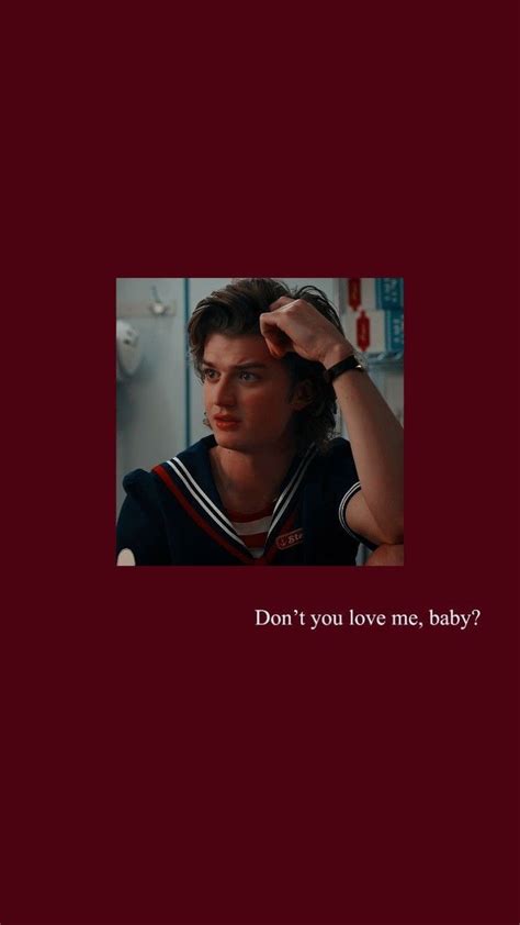 Steve Harrington Stranger Things Joe Kerry Stranger Things Quote