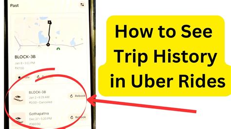 Uber Trip History
