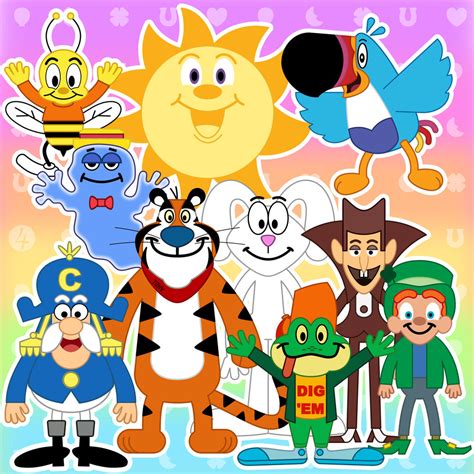 Cereal Mascots by TetraModal on DeviantArt