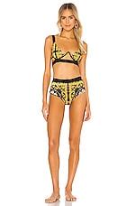 Monica Hansen Beachwear Capri Boy Short Bikini Bottom In Black