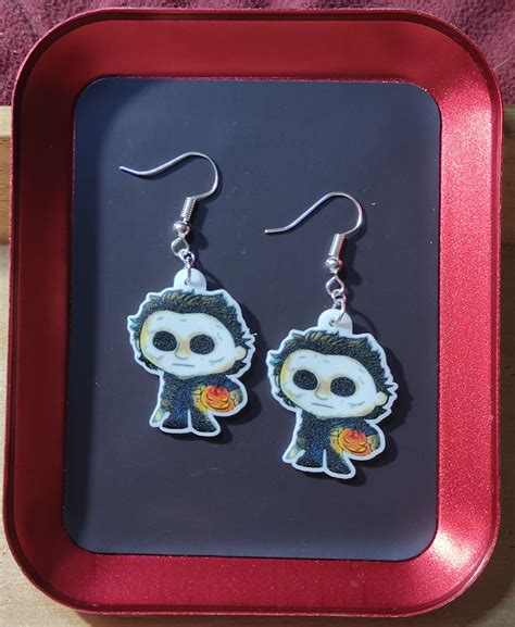 Michael Myers Fan Art Earrings Makerplace By Michaels
