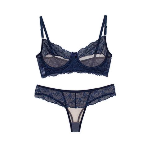 Conjunto Sexy Lingerie Tule Renda Sutiã Sem Bojo e Calcinha Shopee Brasil