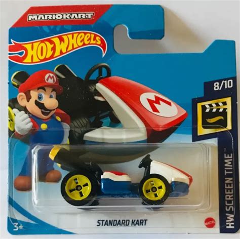 Standard Kart Mario Kart Hot Wheels Hw Screen Time Super Mario Bros In Box Eur
