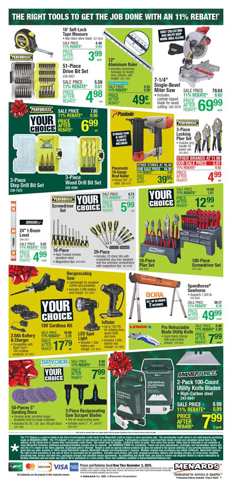 Menards Early Black Friday Sale 2025