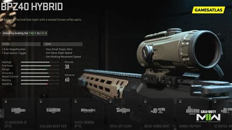 Bpz40 Hybrid How To Get Optic In Warzone Mw3 And Mw2