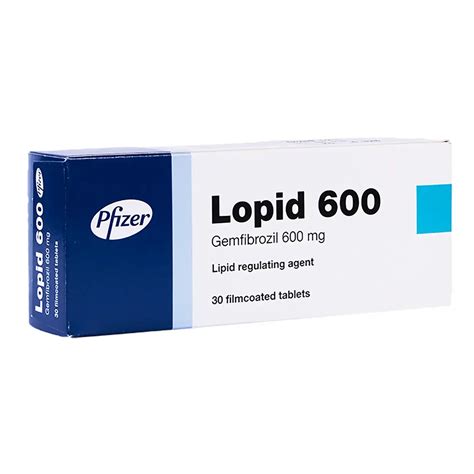 Lopid 600 Mg 30 Tablets صيدلية تارجت