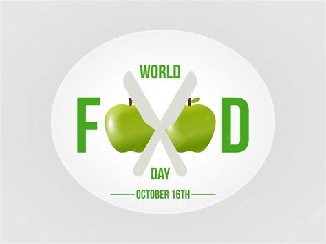 Premium Vector | World food day promotes awareness of global food