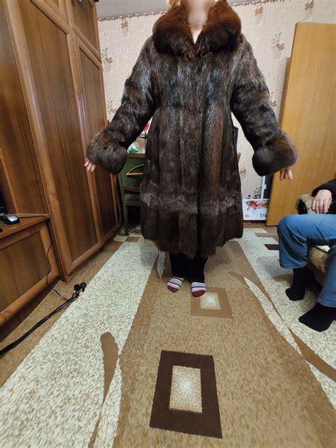 шуба нутрия