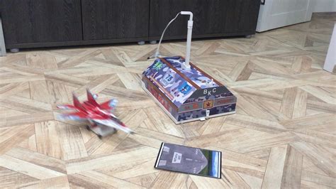 Игра с Моделью самолёта МИГ-29 на пульте управления - YouTube