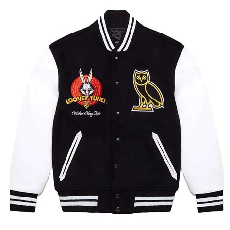 Looney Tunes Ovo Varsity Jacket A Jackets