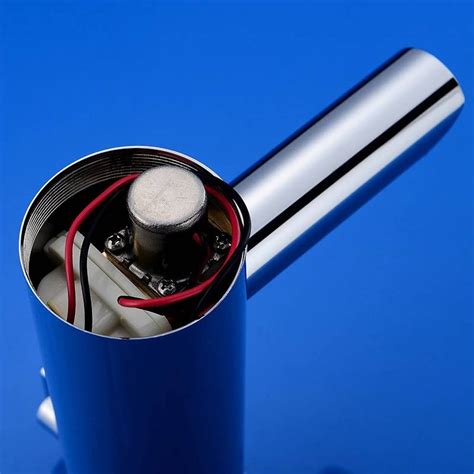 Luxury Basin Faucets Hot Cold Mixer Automatic Hand Touch Tap Hot Cold Mixer Battery Power Free