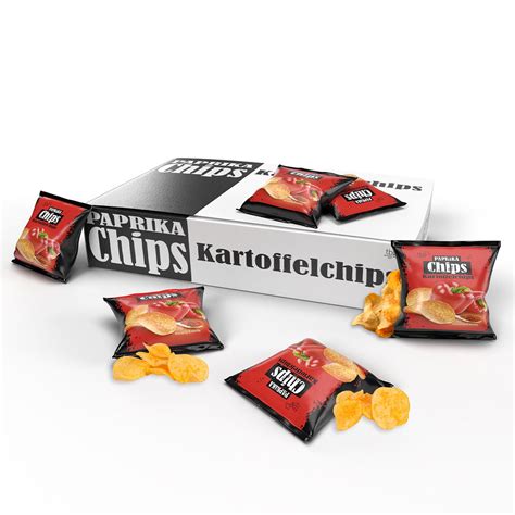 Paprika Kartoffelchips 40x20g Wurfmaterialde