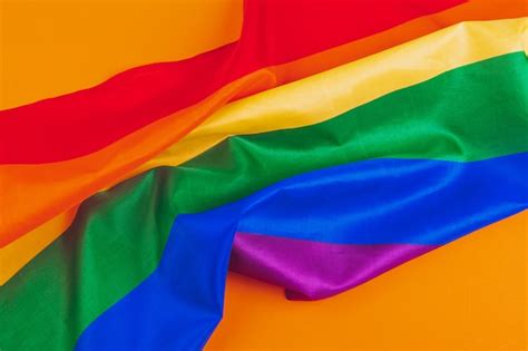 Premium Photo Fabric Texture Of Gay Rainbow Flag Close Up