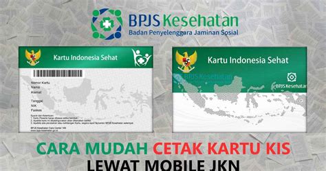 mudah cetak kartu kis lewat mobile jkn pasien sehat