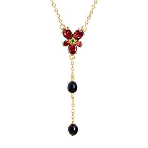 Hermione S Red Crystal Necklace Costume The Noble Collection Uk