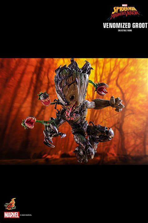 Hot Toys Spider Man Maximum Venom Venomized Groot HYPERTOYS