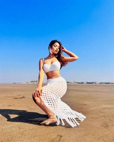 Ravishing Nyra Banerjee In A White Bikini Photos