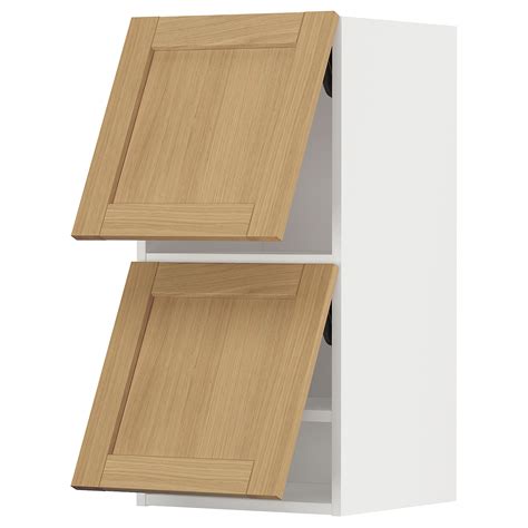 Навесной шкаф - METOD IKEA/ МЕТОД ИКЕА, 80х40 см, белый/бежевый за ...