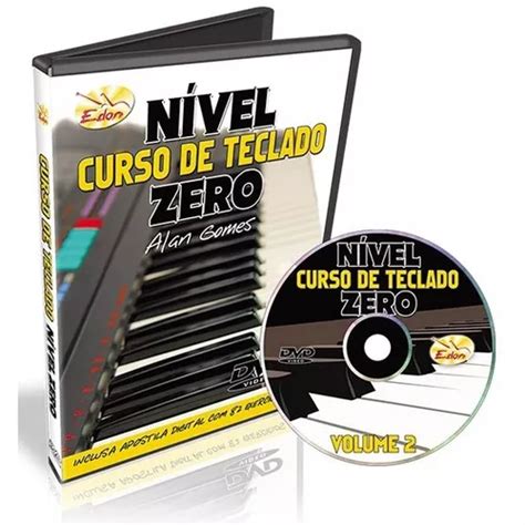 Dvd Curso De Teclado N Vel Zero Volume Ctnz Edon Mercadolivre