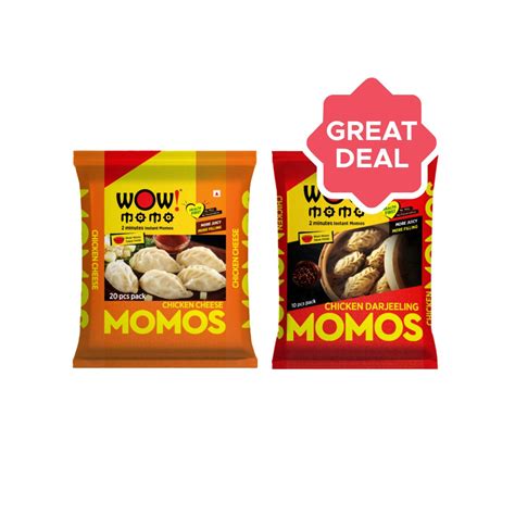 Wow Momo Chicken Cheese Momos Wow Momo Chicken Darjeeling Momos