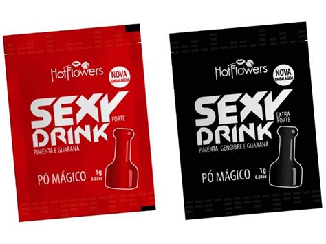 Sexy Drink Pó Magico Forte Sachê Sex Shop Fascinação
