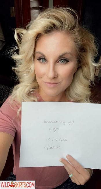 Blonde Country Girl Nude Leaked Photos And Videos WildSkirts