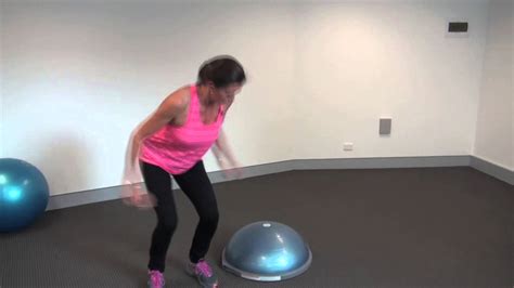 5 Ski Prep Bosu Sideways Jump Youtube